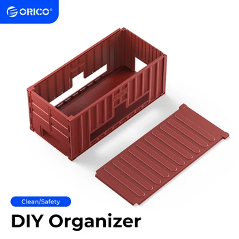 ORICO DIY güç şeridi Kutusu Organize Yönetimi Depolama Toz Geçirmez Koruma Soket Ağ filtre kabı Tasarımı