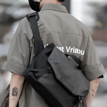 Omuz çantası erkekler Rahat omuz çantaları Moda Trendi Bisiklet postacı çantası Çok Fonksiyonlu postacı çantası Bilgisayar erkek Çantaları