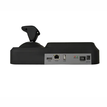Onvıf CCTV IP PTZ 3D Joystick Ağ Klavye Denetleyicisi İle 5 inç yüksek çözünürlüklü LCD Ekran IP PTZ kamera İçin