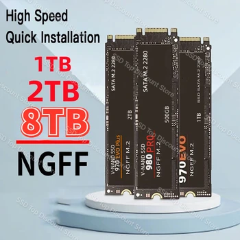 Orijinal 2 TB M. 2 SSD 4 TB NGFF sabit Disk 980EVO NVMe pcıe 970 PRO Hdd sabit disk Dahili 1 tb ssd nvme m2 İçin Dizüstü / Masaüstü / ps4