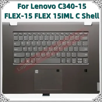 Orijinal ABD C Kabuk Klavye Kılıf Lenovo C340-15 FLEX-15 FLEX 15IML C Kabuk ABD Klavye Kılıf