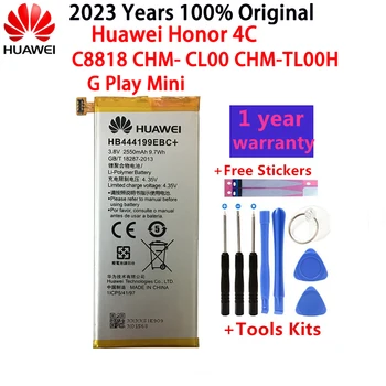 Orijinal Huawei HB444199EBC Şarj Edilebilir li-İon telefon pil İçin Huawei onur 4C C8818 CHM-UL00 CHM-TL00H CHM-CL00
