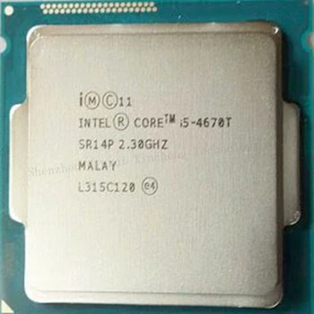 Orijinal I5-4670T CPU İşlemci LGA 1150 Dört Çekirdekli 45W 2.3 GHz 22nm çizik parçalar