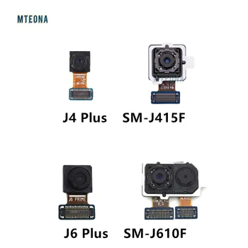 Orijinal Ön Arka Kamera Samsung Galaxy J4 J6 Artı J4 + J6+ J415 J610 Selfie Ön Arka Kamera Modülü Onarım Yedek parça