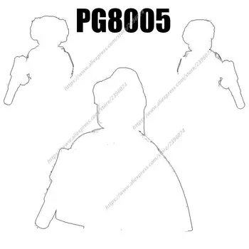 PG8005 Aksiyon Figürleri Film aksesuarları Yapı Taşları Tuğla oyuncaklar PG626 PG627 PG628