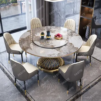 Poker Vanity İskandinav Yemek Masaları Masası Lüks Altın Yüksek Oval Yemek Masaları Modern Eetkamerstoelen Lüks Mobilya LSL20XP