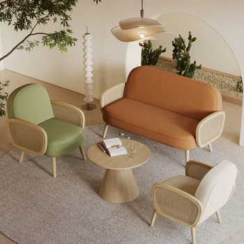 Relax Lüks Sandalyeler Oturma Odası Yetişkinler Ahşap Ergonomik Tasarım Bireysel Salonlar Sandalye Kanepe Cadeira Gamer Ev Mobilyaları MQ50KT