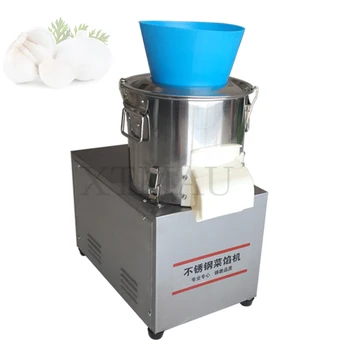 Sebze Değirmeni 3-4 kg / dak Sebze Köfte dolum makinesi Doğrama Makinesi Ticari Elektrikli Sebze Kesici Makinesi