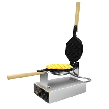Son Tip 110 V 220 V kabarcıklı waffle Makinesi Yumurta Waffle makinesi