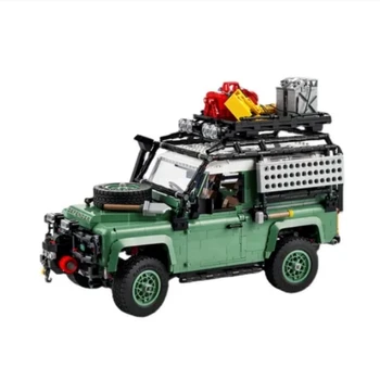 Stokta yeni Yüksek Teknoloji 10317 Land Rover Defender 90 Tuğla Süper Off-Road Yarış Araba Yapı Taşları 2336 adet Çocuk Oyuncakları Hediyeler