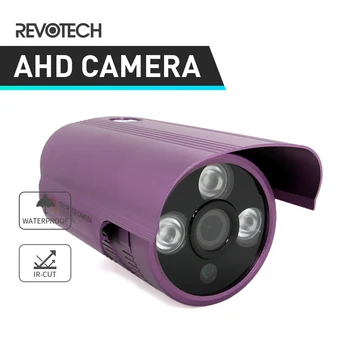 Su geçirmez HD 720 P / 1080 P AHD CCTV Kamera 1.0 MP / 2.0 MP Açık 3 Dizi LED IR Güvenlik Kamera Gece Görüş Kamera w/ IR-Cut