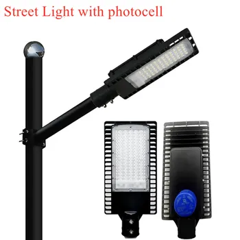 Su geçirmez IP65 30 W / 50 W / 100 W led ışık Sokak Lambası Kafa Açık yol lambası Led sokak projektör Bahçe Spot Lamba AC85-265V