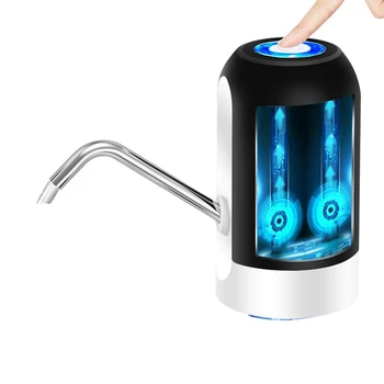 Su Şişesi Dağıtıcı Su Şişesi Pompası USB Şarj Otomatik İçme Suyu Pompası Taşınabilir Elektrikli su sebili