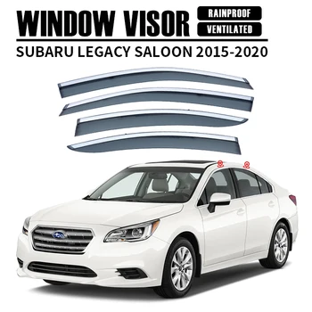 Subaru Legacy İçin vizör 2010 2011 2012 2013 2014 2015 2016 2017 2018 2019 2020 Otomatik Kapı Siperliği Weathershields Pencere Koruyucuları