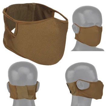 Taktik Çekim Maskesi Açık Spor Nefes Elastik Yumuşak Yüz Koruyucu Askeri Airsoft Savaş Maskesi Avcılık 