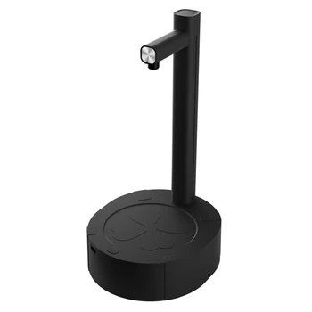 Taşınabilir Akıllı Masaüstü Elektrikli su sebili Şişe Namlulu Galon Pompası USB Otomatik İçme Suyu Makinesi Siyah
