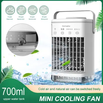 Taşınabilir Klima Ev Kullanımı Mini Hava Soğutucu fanlar Klima Fanı Ofis için 4 Vitesli Hızlı Hava Soğutma Fanı Nemlendirici