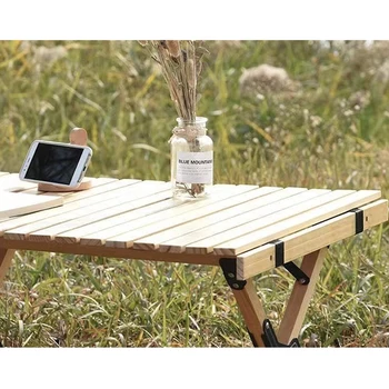 Taşınabilir Tavuk Rulo Katlanır Masa dış mekan mobilyası Masa Açık Ekipmanları Kamp Piknik İçin