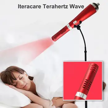 Terahertz dalga hücre ışık manyetik sağlıklı cihaz Terahertz terapi Thz fizyoterapi körükler plaka ısıtma değnek Blower Ele G7R7