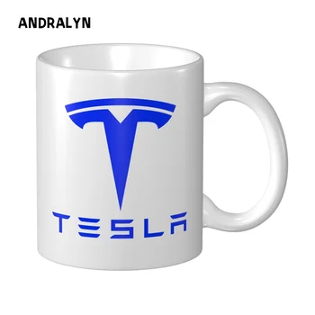 Tesla Kupa Komik Kahve Kupa Sevimli Oyun doğum günü hediyesi Okula Dönüş Kupa