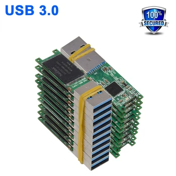 Toptan 10-100 adet UDP USB 3.0 bellek flash 4 GB 8 GB 16 GB 32 GB 64 GB 128G kısa U disk yarı mamul çip pendrive Ücretsiz kargo