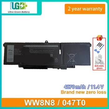 UGB Yeni WW8N8 Laptop Batarya İçin DELL 047T0 3ICP6/65/78 Pil 4870mAh 11.4 V 57Wh
