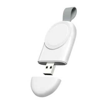 USB C Taşınabilir Kablosuz Şarj Cihazı iWatch için 6 SE 5 4 şarj standı İstasyonu Apple Watch Serisi için 6 5 4 3 2 1 Tip C