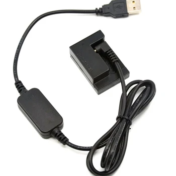USB DC Adaptör Kablosu + NB-7L Kukla Pil DR-50 Çoğaltıcı Canon PowerShot G10 G11 G12 SX30IS Kamera