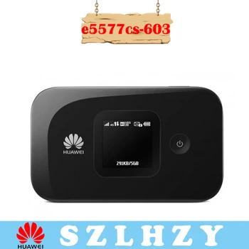 Unlocked Huawei E5577 4G LTE Cat4 E5577Cs-603 Ücretsiz 2 ADET Antenler Mobil Hotspot Kablosuz Yönlendirici Wifi Cep Mifi Dongle PK E5573