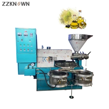 Vidalı Yağ Presleri Soğuk Pres Makinesi Zeytin Hindistan Cevizi Fıstık Yağı Çıkarıcı yağ Filtreleri Yapma Makinesi Ticari