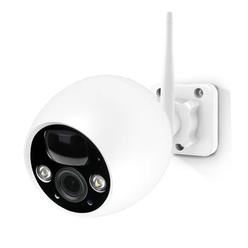WESECUU Tel Ücretsiz Açık Güvenlik Kamera Kablosuz Akülü WiFi IP Kamera CCTV Video Ev Gözetim Sistemi PIR Alarm