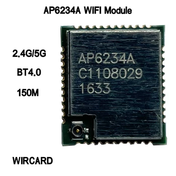 WIRCARD Yeni AP6234A 2.4 G / 5G 150M WİFİ Kartı Ağ Modülü