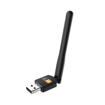 Wifi adaptörü Ağ Kartı Usb wifi güvenlik cihazı Ücretsiz Sürücü Çift Bant 600 M Wi-Fi Alıcısı 2DB Anten Yonga Seti RTL8811CU Windows İçin