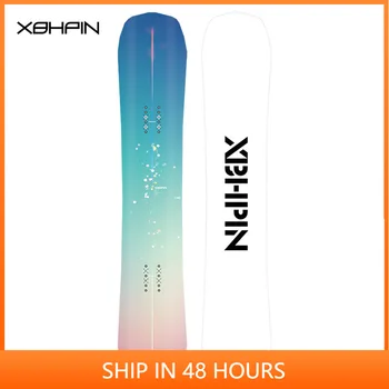 XBHPIN Snowboard Tek Kurulu Çok Yönlü Kurulu erkek Freestyle kadın Trend Kayak Ekipmanları Seti Tam Set Düz Tahta