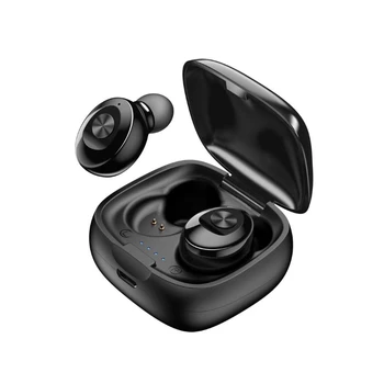 XG12 Kablosuz TWS Bluetooth Kulaklık 5.0 Stereo Mini Kulaklık Manyetik HİFİ Ses Spor Handsfree Kulak Kulaklık w / Telefon için Mic