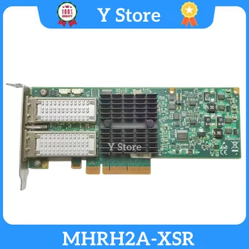 Y Mağaza MHRH2A-XSR Çift Bağlantı Noktalı INFİNBAND 10Gb Çift Bağlantı Noktalı PCI-E Sunucu Adaptörü Ağ Kartı Sunucu Adaptörü Kartı Mellanox 10GbE