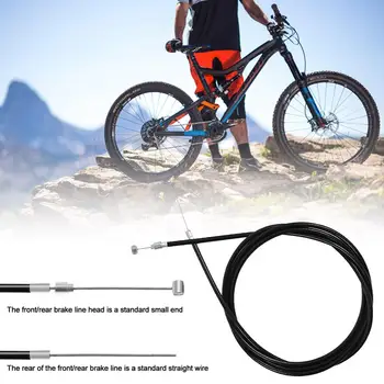 YENİ Evrensel MTB Bisiklet Fren Kablosu Hattı İç Tel Çekirdek 175cm Paslanmaz Çelik İçin Konut İle Bisiklet dağ bisikleti # ND W4V6