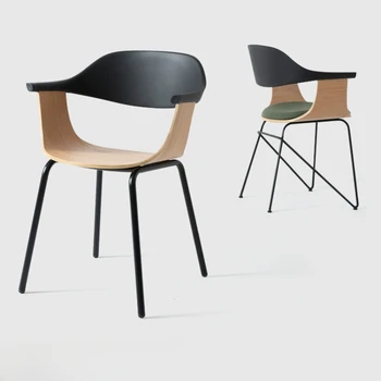 Yaratıcı Tasarım yemek sandalyeleri Ahşap Minimalist İskandinav Ev yemek sandalyeleri Modern Rahatlatıcı Cadeira Ev Mobilyaları WZ50DC