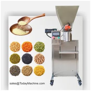 Yarı Otomatik 1000g Kuru Kahve Tozu Torbası Dolum Paketleme Makinesi / 1 Kg Manuel Burgu Dolgu