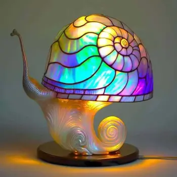 Yatıştırıcı ışık masa lambası benzersiz reçine estetik tasarım gece lambası aydınlık bitki serisi masaüstü süs bahçe
