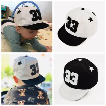 Yaz Bebek beyzbol şapkası Mektup Pamuk Erkek Bebek Kap Ayarlanabilir Çocuk Kız Snapback Hip Hop güneş şapkası Bebek Fotoğraf Sahne