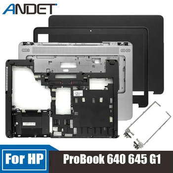 Yeni HP ProBook 640 645 G1 Lcd arka kapak Arka Kapak Üst Kılıf Çerçeve Palmrest Klavye Yok dokunmatik hp reklam Alt Kapak