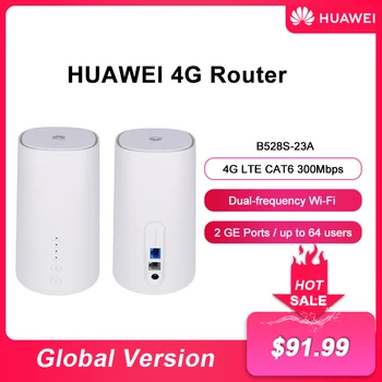 Yeni Huawei B528 B528s-23a 300Mbs 4G LTE CPE Küp Kablosuz Yönlendirici 4G WIFI yönlendirici kedi 6 pk E5186s-22a B525s-65a B818-263 B535 B315