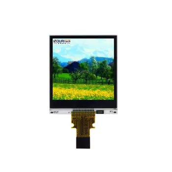 Yeni LS013B7DH06 1.33 İnç 128X128 LCD ekran RGB Dikey Şerit IPS LCD Ekran Aksesuarları Uygulama Giyilebilir