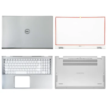 Yeni Laptop LCD arka Kapak Üst Kılıf / Ön Çerçeve / Palmrest / Alt Kasa İçin Dell ınspiron 5501 5502 5504 5505 A B C D Kapak Gümüş