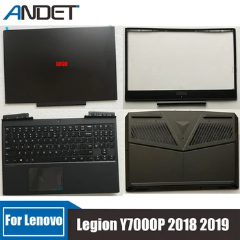 Yeni Orijinal Lenovo Legion Y7000P 2018 2019 Ekran Arka Kabuk Arka Kapak LCD Çerçeve Çerçeve Klavye Palmrest Alt Kapak Kabuk