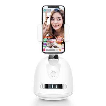 Yeni Varış Taşınabilir Akıllı telefon tutucu Yüz İzleme Selfie Sopa cep telefonu Eylem Kamera Video Sabitleyici Ce Beyaz 363g