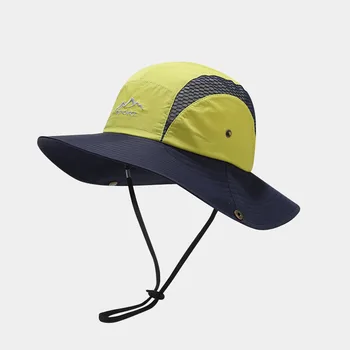 Yeni Yaz Nakış Güneş Gölge Şapka Açık Spor Orman Dağcılık Balıkçı Şapka erkek Ve kadın Çabuk Kuruyan Şapka