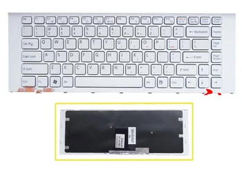 Yeni laptop ABD Klavye beyaz Sony VAIO VPC EA VPCEA VPC-EA VPC-EA21FX 148792421 148792471 148792481 MP-09L13US-8861
