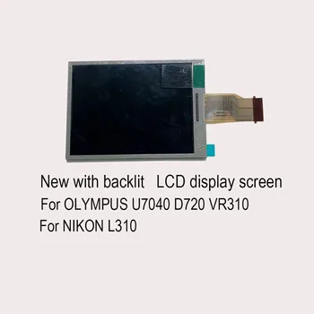 Yenı lcd ekran Ekran Olympus U7050 U7040 D720 VR310 VR320 VR325 dijital kamera